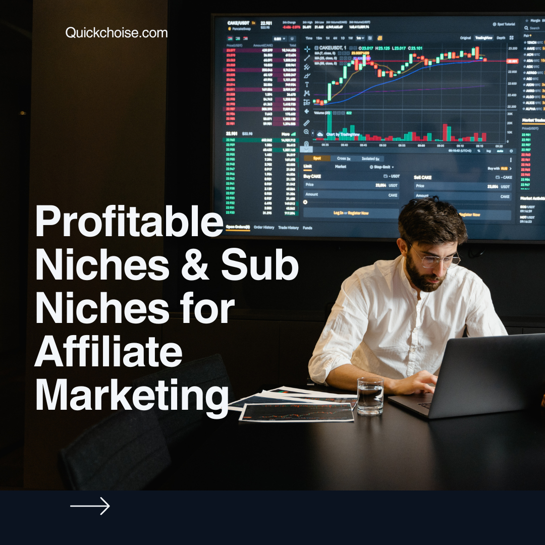 Profitable Niches & Sub Niches for Affiliate Marketing Review 2024